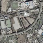 Una imagen de satélite tomada ayer sobre el palacio de Sadam visitado por los inspectores de la ONU