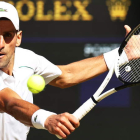 Novak Djokovic busca conseguir un nuevo título de Grand Slam que le acerque a Rafa Nadal. GALVIN