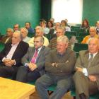 Parte de los representantes municipales reunidos ayer.