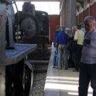 Los franceses tuvieron una buena impresión del Museo del Ferrocarril de Ponferrada