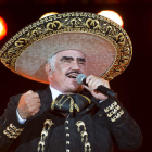 El cantante mexicano Vicente Fernández. FERNANDO ACEVES