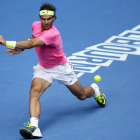 Nadal no se dejó sorprender por el sudafricano Anderson.