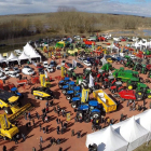 Vista desde el cielo de la Feria Multisectorial de Febrero de Valencia de Don Juan. mediaplanet