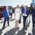 La consejera de Economía y Hacienda, Pilar del Olmo, preside la reunión del Comité de Seguimiento del Plan de Dinamización Económica de los Municipios Mineros