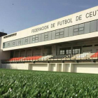 La sede de la Federación de Fútbol de Ceuta.
