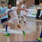 Rafa completó un buen partido ante los vallisoletanos. SECUNDINO