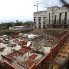 Las obras de la sede central del Museo de la Energía está paralizadas desde primavera.