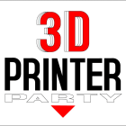 Imagen corporativa de la segunda edición de la ŗD Printer Party"  que tendrá lugar en León los días 10 y 12 de abril.