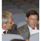Dionisio Elías, a la izquierda, y Domingo Cueto.