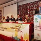 García Santander, durante su intervención. JESÚS F. SALVADORES