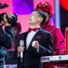 Jack Ma Yun, fundador de Alibaba, durante la gala del Día del Soltero en China, el año pasado.
