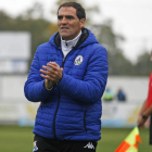 Paulino Martínez, entrenador del Atlético Astorga. F. OTERO