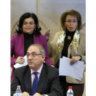 Juan J. Rodriguez, Ángeles Plancuelo y Carmen Peña.