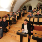 Imagen de archivo de la última reunión de la plataforma celebrada en Ponferrada.