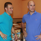 Diego Calzado y Juanjo Bernabé, en el acto de presentación.