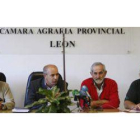 Víctor González, José Antonio Turrado, Matías Llorente y Juan Antononio Rodríguez, el día que anunci