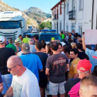 Corte de carretera en La Vid de Gordón. ICAL