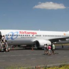 El primer viaje de León a Tenerife con Air Europa partió de La Virgen del Camino el 5 de julio del 2