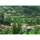 Vista de la localidad de Matallana de Torío desde Serrilla.