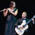 Los músicos Claudia Lops y Vito Vilardi. DL