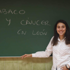 Lidia García Martínez, enfermera de Oncología del Caule y profesora asociada en la ULE.