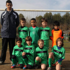 Formación del equipo del Bosco B que milita en la categoría prebenjamín.