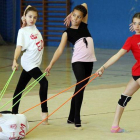 Algunas de las participantes en los campus de verano que organiza el Ayuntamiento.