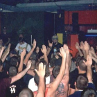El grupo musical neonazi Batallón de Castigo en un concierto en Alcalá de Henares en 2003.