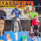 Los representantes del Club Mushing León en la Copa de España que se disputó en Covarrubias demostraron un alto nivel. DL