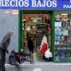 Un bazar chino, símbolo de la implicación de inmigrantes en pequeñas empresas de comercio