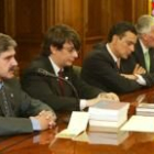Francisco García, Eduardo Aguirre, Francisco Saurina, Jesús María Cantalapiedra y José Luis Teresa
