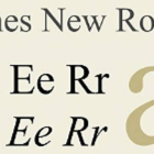 La Times New Roman, una fuente clásica.