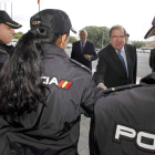 Herrera asiste a la apertura del Curso Académico 2013-2014 de la Escuela de la Policí­a.