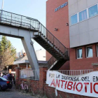 Las protestas en favor de de la defensa del empleo en Antibióticos se han sostenido en el último año.