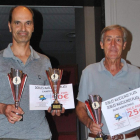 Lorenzo Béjar y Leo Santos, campeón y subcampeón de dobles Plata