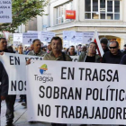 Los trabajadores de Tragsa han llevado a cabo varias protestas.