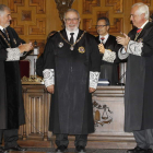 El expresidente de la Audiencia de Zamora fue condecorado.