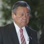 El ministro japonés de ciberseguridad, Yoshitaka Sakurada.
