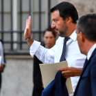 El ministro del Interior italiano, el ultraderechista Matteo Salvini.  /