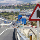 Estado actual de la autovía entre Valladolid y Villanubla con las obras finalizadas.