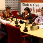 Jesús López, Nuria González, Mercedes Fernández y Jesús Sánchez