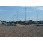 Zona de nueva urbanización en la Serna, uno de los centros de carreras de coches en León. DL