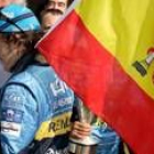 Alonso pidió en Oviedo a la afición que siga siendo «marea azul» siempre