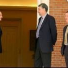 José Luis Rodríguez Zapatero recibió ayer en la Moncloa al líder de CC.OO., José María Fidalgo