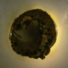 Imagen del asteroide captada por el telescopio Guille. TGS