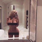 Kim Kardashian, desnuda en Instagram.