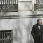 El exconsejero de Presidencia, Justicia e Interior de la Comunidad de Madrid, Francisco Granados, ayer, a su llegada a la Audiencia Naciona