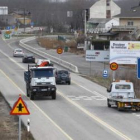 El tráfico en la N-120, llamada sin éxito a convertirse en la autovía A-76 Ponferrada-Orense.