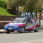 Uno de los coches participantes en la Subida a Vega de Espinareda de 2022. L. DE LA MATA