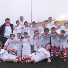 Equipo del San Lorenzo, campeón del grupo B de la 2.ª Infantil.